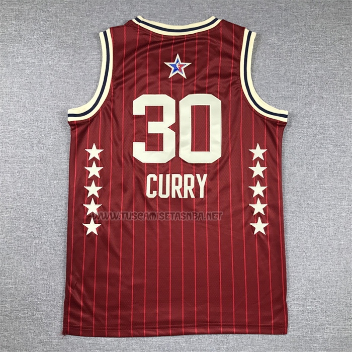 Camiseta Stephen Curry NO 30 Nino Golden State Warriors All Star 2024 Rojo